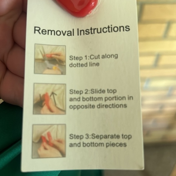 NWT Mac Duggal Satin One Shoulder Puff Sleeve Trumpet Gown Deep Red 55632 Size 2 - Picture 8 of 8